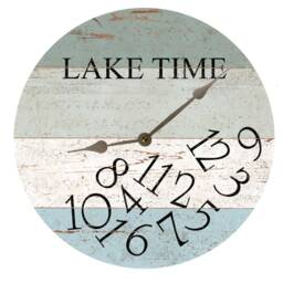 Lake Time Clock - Four Color Whatever Lake Time Clock - thumbnail 3