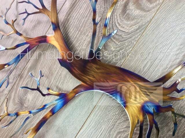 11Th Anniversary - Steel Maple Tree Of Life Wall Art - image 1