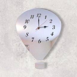 Hot Air Balloon Acrylic Clock - Many Colours Available - Bespoke Shapes & Sizes Made - thumbnail 2