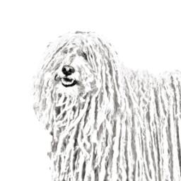 Puli - Wooden Stand For Candles/Pens With The Image Of A Dog New Collection - thumbnail 2