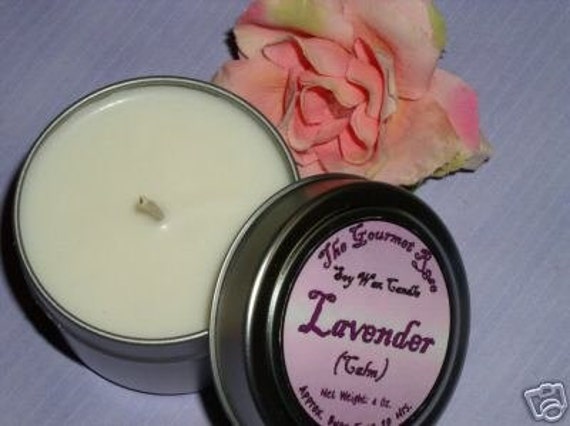 4 Oz Vegan Soy Candle Aromatherapy Pure Essential Oil Herbal Dye Soot Free Eco Friendly Clean Burning Hemp Wick Travel Tin You Choose Scent