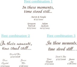 Family Names Wall Decal - in These Moments Time Stood Still Custom Family Room Sticker - thumbnail 2