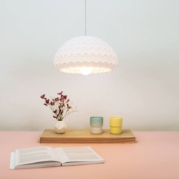 White Pendant Light - Kasa W - thumbnail 2