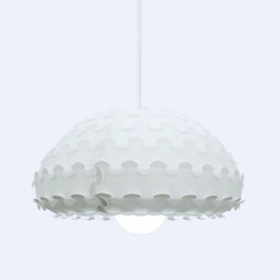 White Pendant Light - Kasa W - thumbnail 3