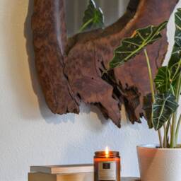Hand Poured Premium Nag Champa Scented Soy Candle 9 Oz - thumbnail 2