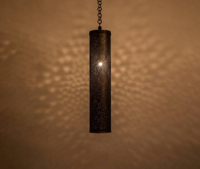 Modern Pendant Light, Handmade Moroccan Light, Hanging Lamp, Contemporary Lighting, Brass Home Decor, Ceiling Shade Lamp - image 1