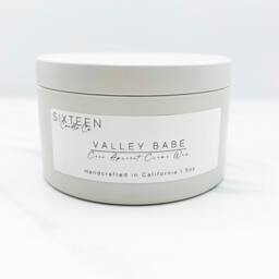 Valley Babe Scented Candle Coconut Apricot Creme Wax, Jasmine & Sea Salt - thumbnail 3