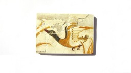 Minoan Duck Fresco Painting From Akrotiri Santorini , Museum Copy For Gift Her - thumbnail 1