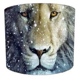 Lion King Of The Jungle Drum Lampshade For Ceiling Light Pendants Or Table Lamp Bases - thumbnail 3