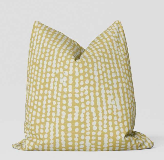 Rainfall Pillow Cover/ Citrus