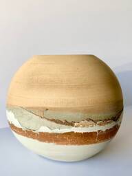 Handmade Concrete Plant Vase Desert Inspired Boho Decor