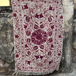 Traditional Bohemian Suzani Cotton Tnt Sofa Throw Blanket For Home D??cor - thumbnail 4