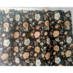 Cafe Curtain Window Valance/Kitchen Treatment/Bathroom Shower Curtain/Kids Nursery Living Room DrapeSpring Flower, Free Gift - thumbnail 3
