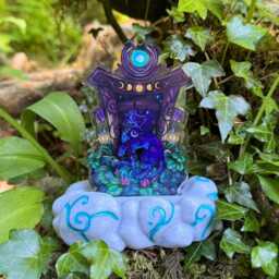 Night Elf Feral Druid Moonwell Glitter Acrylic Standee 12.5cm X - thumbnail 4
