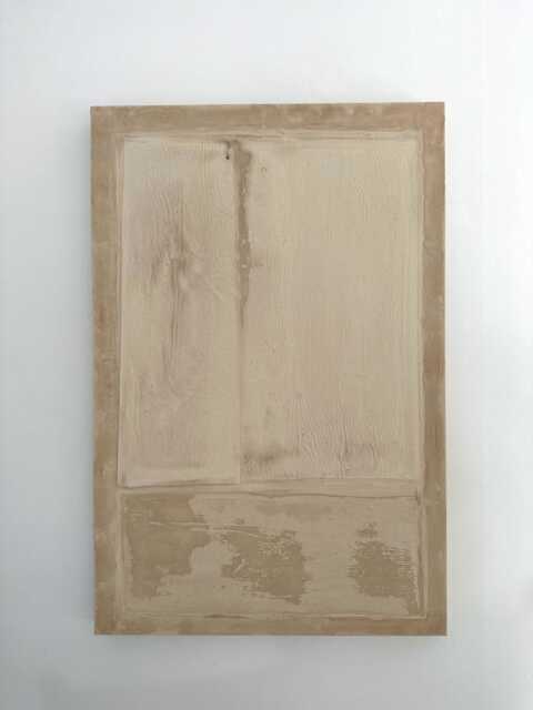 Large Abstract Painting Wabi-Sabi Textured Art On Canvas - 24x36 - image 1