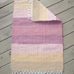 "Hand Woven Rug - 23.5"" X 36" - thumbnail 2
