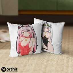 Custom Dakimakura Personalized Anime Body Pillowcase, Peach Skin Fabric - thumbnail 2