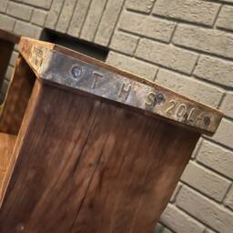 Scaffold Board Bedside Units Reclaimed Wood - thumbnail 3