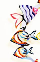 Fish, Metal Art, Wall Hanging, Sculpture, Home Decor, Medium Wall Animal Original Art - thumbnail 3