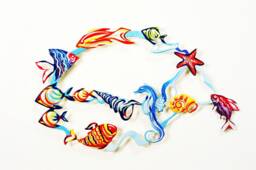 Fish, Metal Art, Wall Hanging, Sculpture, Home Decor, Medium Wall Animal Original Art