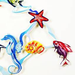 Fish, Metal Art, Wall Hanging, Sculpture, Home Decor, Medium Wall Animal Original Art - thumbnail 4