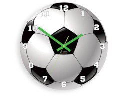 Kids Wall Clock - Football, Ball. Boy Clock, Children