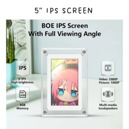 Personalized Acrylic Photo Video Frame, Memory Display Gifts, Album, Frame Gift, Anniversary Gift - thumbnail 3