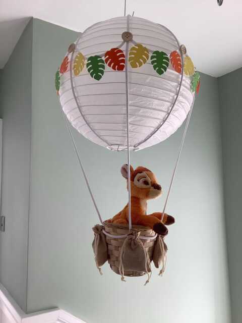 Hot Air Balloon Light Shade, Decoration Toy Included - image 1