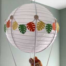 Hot Air Balloon Light Shade, Decoration Toy Included - thumbnail 3