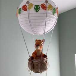 Hot Air Balloon Light Shade, Decoration Toy Included - thumbnail 2
