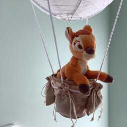 Hot Air Balloon Light Shade, Decoration Toy Included - thumbnail 4