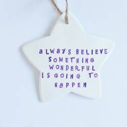 Believe Inspiring Life Quote Sign Empowering Mindfulness Phrase Plaque Meaning Friends Family Gift - thumbnail 2