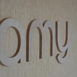 8'' Wall Wood Letters, Unfinished Baby Nursery Custom Home Decor, Wedding Decor - thumbnail 3