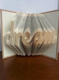 Dream - Folded Book Art Fully Customizable, Goals, Dreams - thumbnail 1