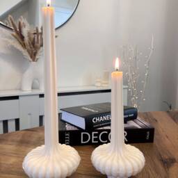 Handmade Soy Wax Pillar Candle Elegant Home Decor - thumbnail 2