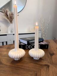 Handmade Soy Wax Pillar Candle Elegant Home Decor - thumbnail 1