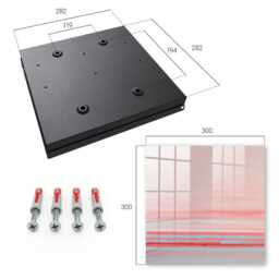 Pastel Stripes Key Cabinet For Home, Pink Box Abstract Abstraction, Those Who Value Peace & Elegance - thumbnail 4