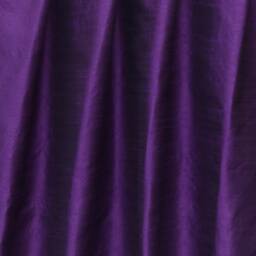 Bright Purple Art Silk Curtain Panels, Faux Curtains - Rod Pocket, Grommet, Box Pleat, Three Pinch Tab Top & Plain Ring Top - thumbnail 3