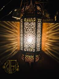 Handmade Moroccan Brass Wall Light Sconce - Artisan Lighting Boho & Mediterranean Decor - thumbnail 1