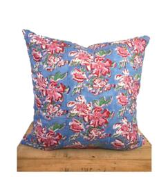 Indian Block Print Pillow Cover 20 - thumbnail 1