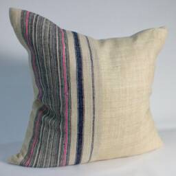 Decorative Pillows For The Living Room Handwoven Striped Pillow Neutral Colour Hemp Sofa Cushions Bohemian Pillows - thumbnail 2