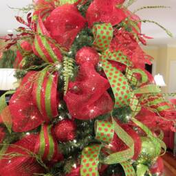 Deco Mesh Christmas Tree, Diy, Digital Video, Decorate Your Tree With Mesh, Learn How To With Your - thumbnail 4