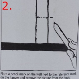 Picture Frame Hanger Easy One-Hole-In-The-Wall Hanging Tool Qwik Pix. New Without Package - thumbnail 3