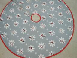 Christmas Tree Skirt Decor Holiday Scandinavian Gift Ornament Gnome Tomte Swedish Nordic - thumbnail 3