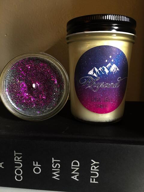 100% Soy Rhysand A Court Of Mist & Fury Inspired Scented Candle