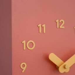 Autumn Glow Cuckoo Clock - Scandinavian Wall Decor in Amber Tones - thumbnail 4