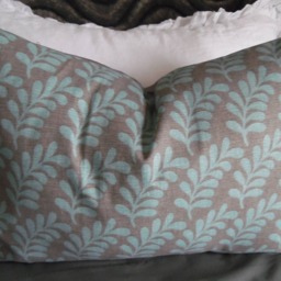 Teal Palm.grey. Pillow Covers.toss Pillow.throw Pillow.slipcovers.home Decor Covers.fall.throwpillow.cushion Cover - thumbnail 4