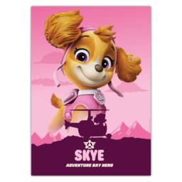 Paw Patrol Print - Skye Adventure Bay Hero Poster Wall Art - thumbnail 3