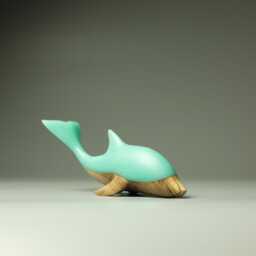 Duo Dolphin Sculpture - 7 - thumbnail 3