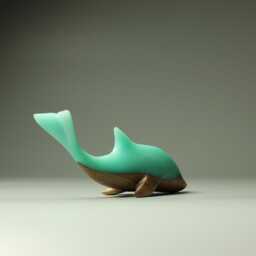 Duo Dolphin Sculpture - 7 - thumbnail 4